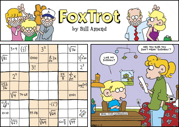 FoxTrot 10/15/2006
