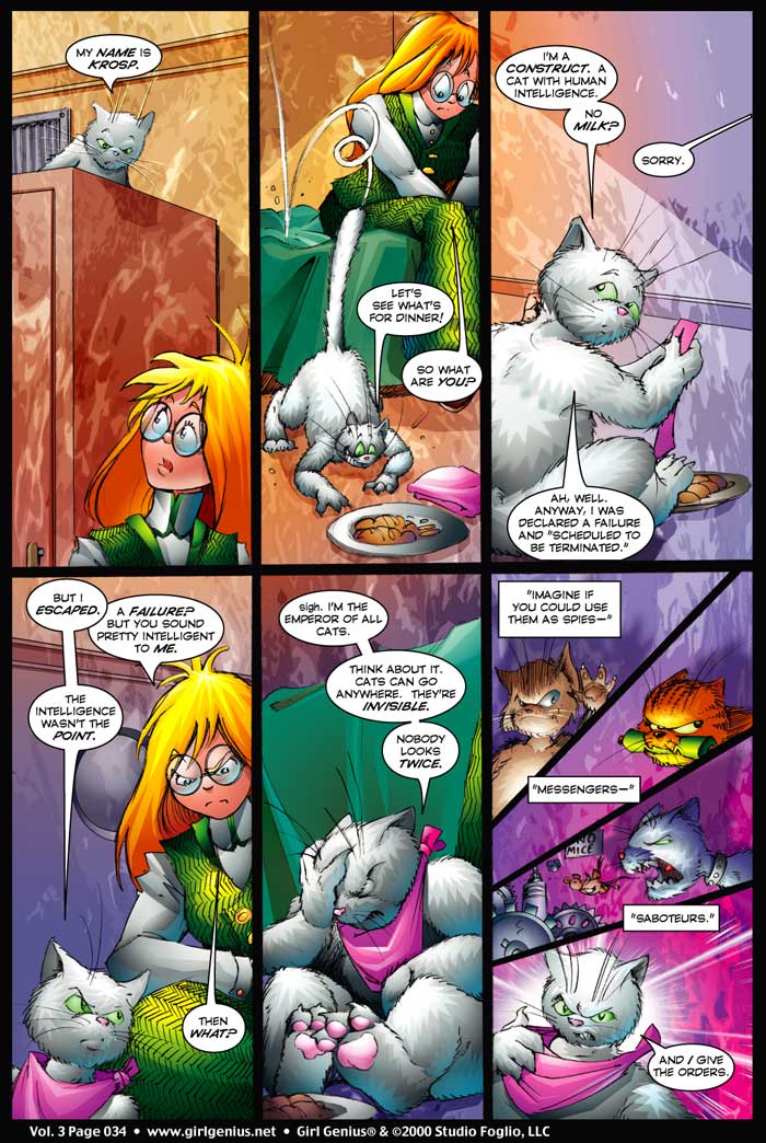 Girl Genius 3/15/2004